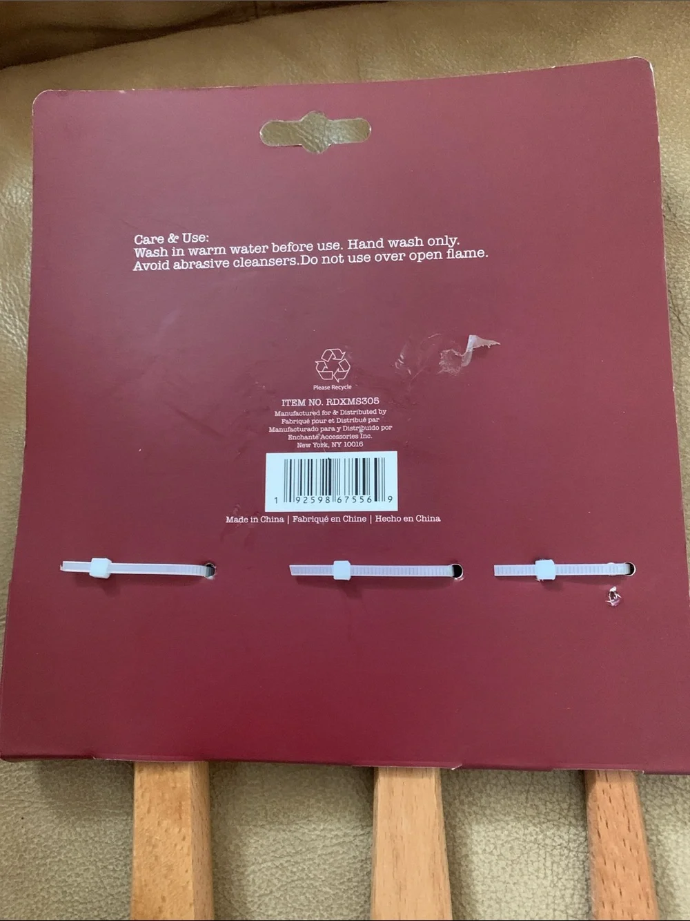 Rae Dunn Christmas  Holiday Spatulas Red & White HO HO HO 3-Piece Set NWT